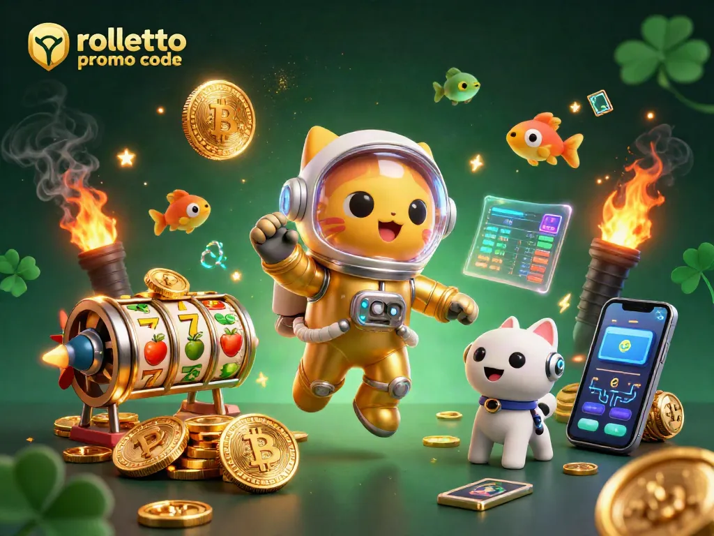 Uncover the rolletto promo code and elevate your gaming experience with vibrant casino-themed visuals.