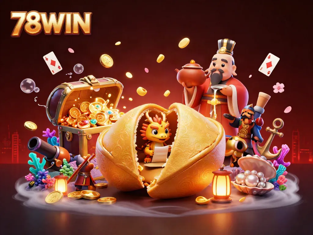 Engage in thrilling gameplay with 78WIN's exciting casino adventure featuring fortune, gold, and action-packed elements.