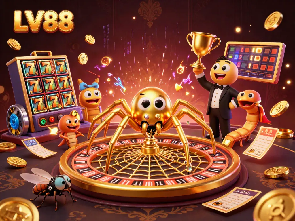 Engage in thrilling gameplay at LV88 with dynamic roulette and betting action.