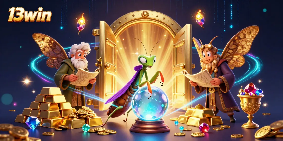 Engage in thrilling casino experiences at 13win with vibrant characters and magical treasures.