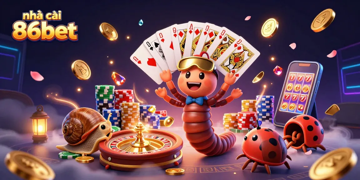 Engage with nhà cái 86bet and enjoy thrilling gaming action at a vibrant 3D casino.