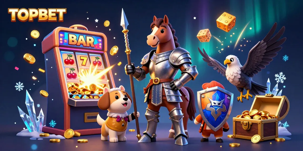 Experience luxurious gameplay with TOPBET's vibrant casino promotions, featuring dynamic slots, thrilling jackpots, and more.