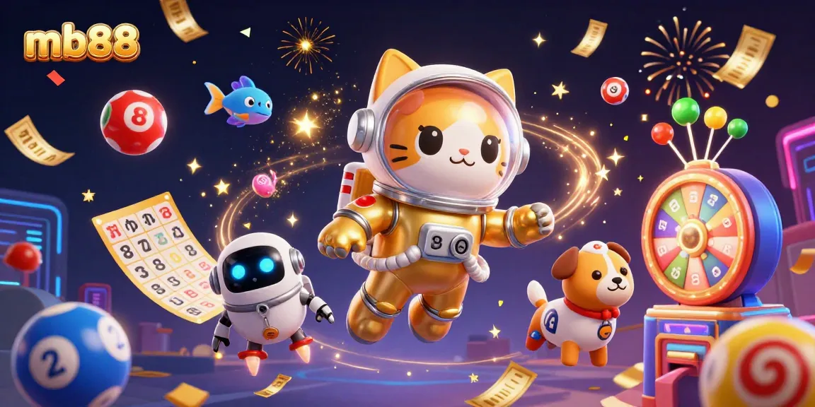 mb88 rewards players with exciting games in a vibrant casino-themed cosmic adventure
