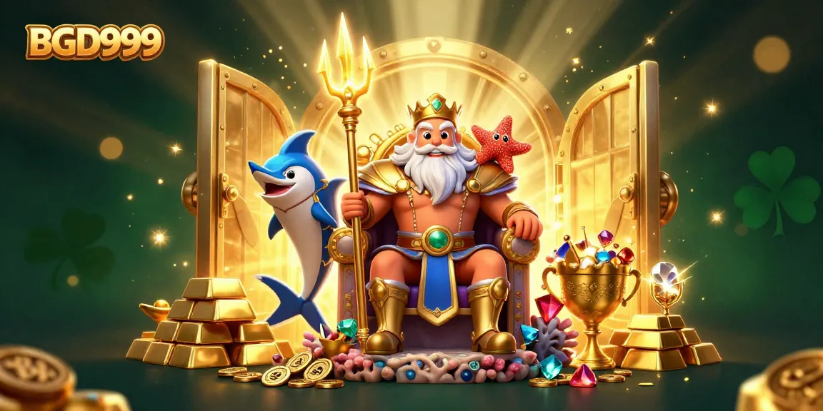 Experience the thrill of BGD999 as Neptune and his guardian unveil treasure and fortune.