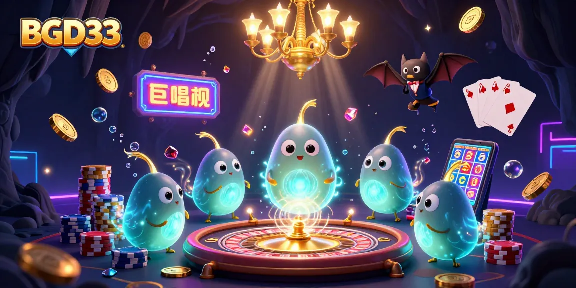 Experience thrilling gameplay at BGD33 with vibrant casino elements and lively characters.