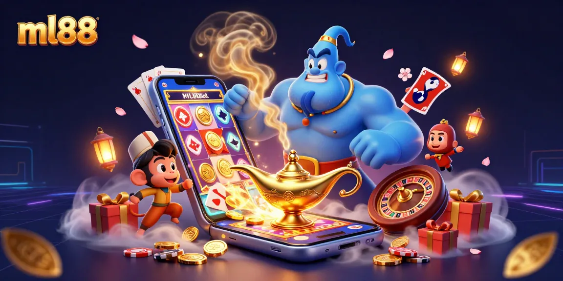 Engage with ml88's vibrant casino gaming world filled with excitement and golden opportunities.