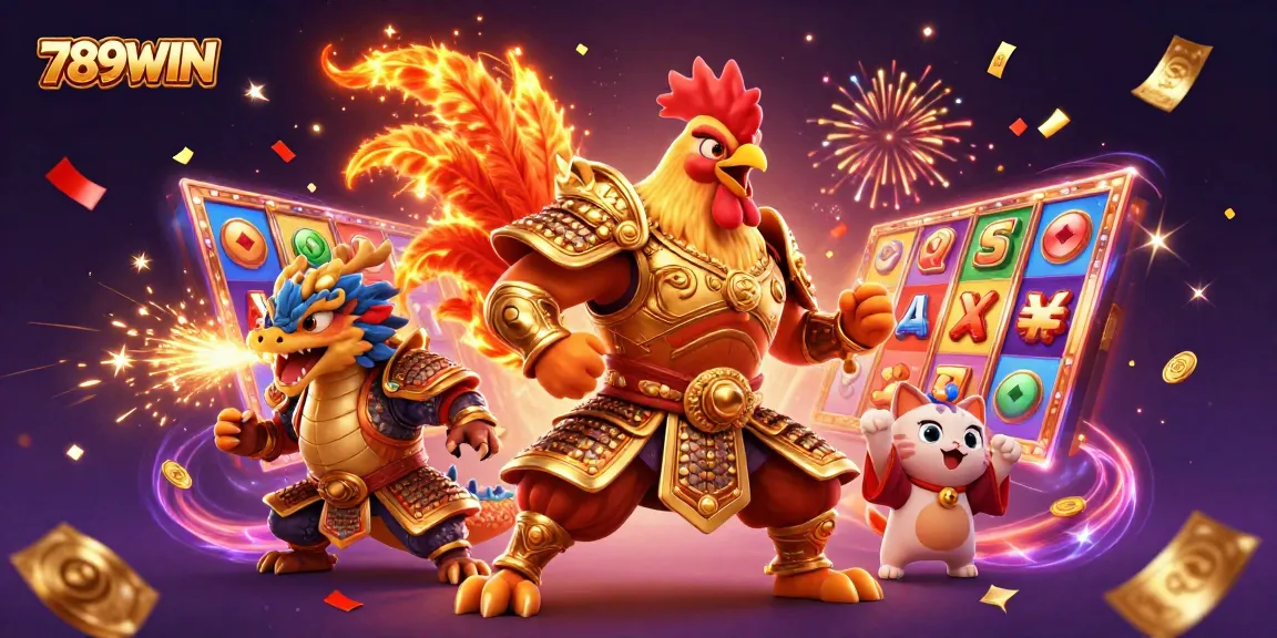 Experience thrilling moments at 789WIN with animated symbols and a vibrant casino atmosphere.