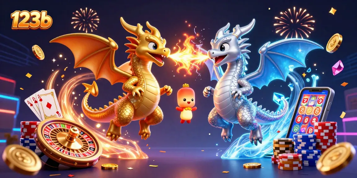 Engage with thrilling 123b gaming scenes featuring dynamic dragons and casino elements for winning strategies.