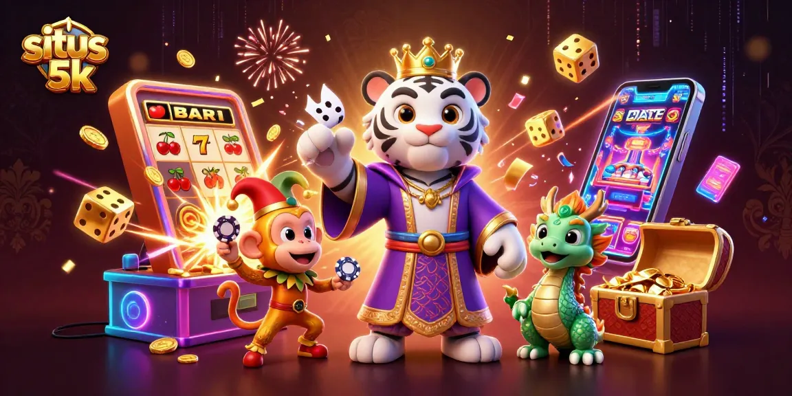 Engage in thrilling action at situs slot 5k with vibrant casino games and bonus opportunities