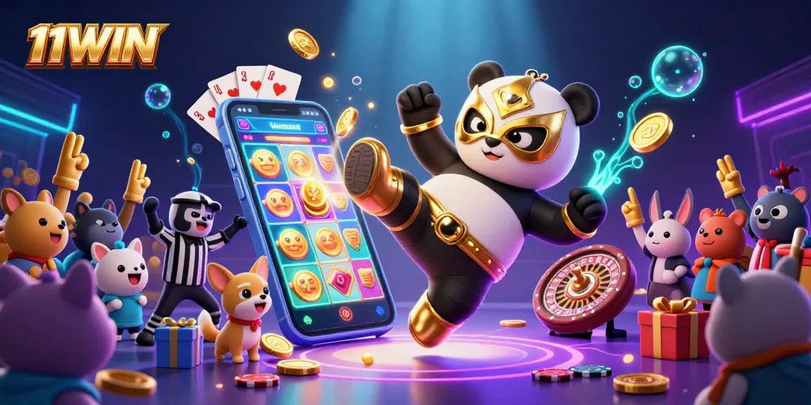 Engage in thrilling casino adventures with 11WIN featuring dynamic animals in a vibrant gaming showdown.