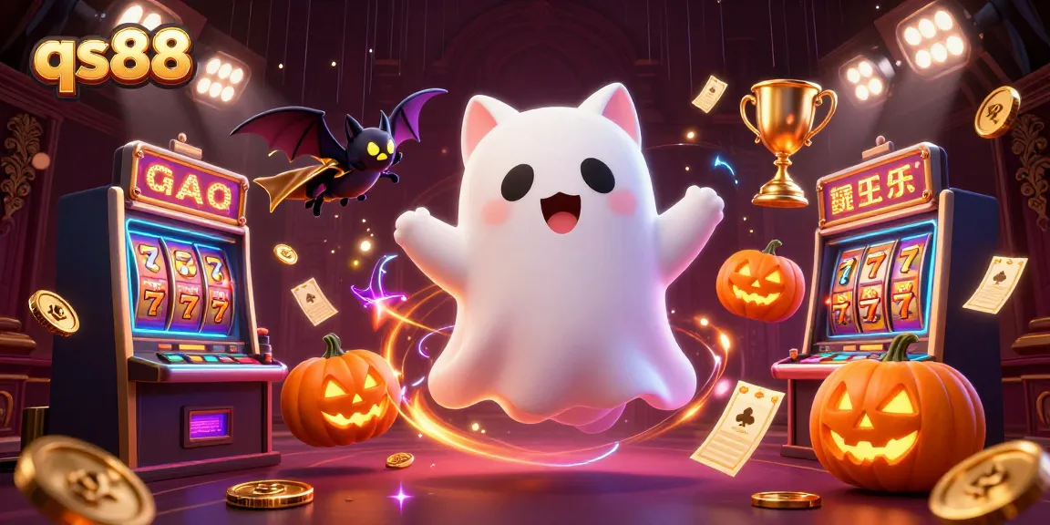 Experience thrilling gameplay at qs88 with dynamic scenes of ghostly fun in a haunted casino.
